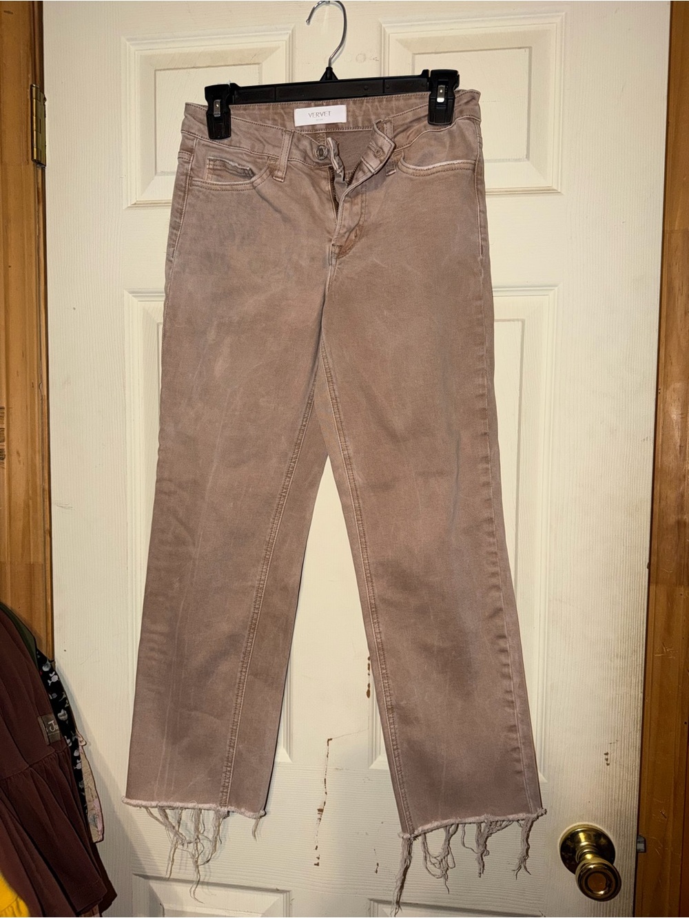 Vervet Blush Pink High-Rise Jeans - Size 27